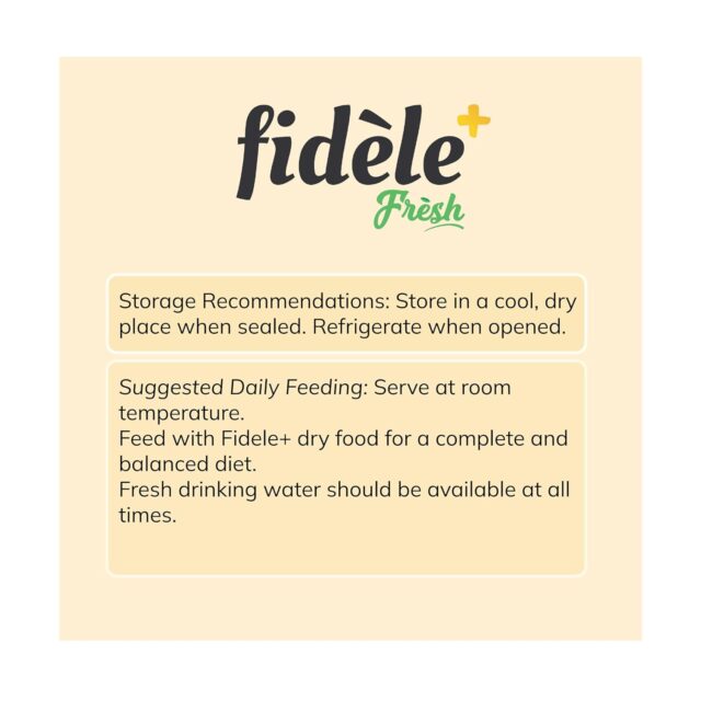 Fidele Fresh Chicken With Vegetable Pouch 100 g - Image 2