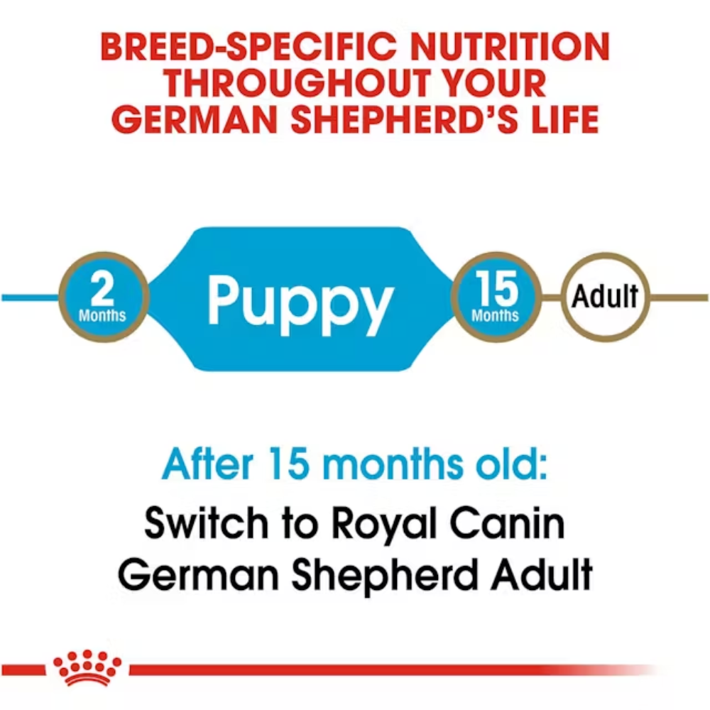 Royal Canin German Shepherd Puppy Dryfood - Image 4