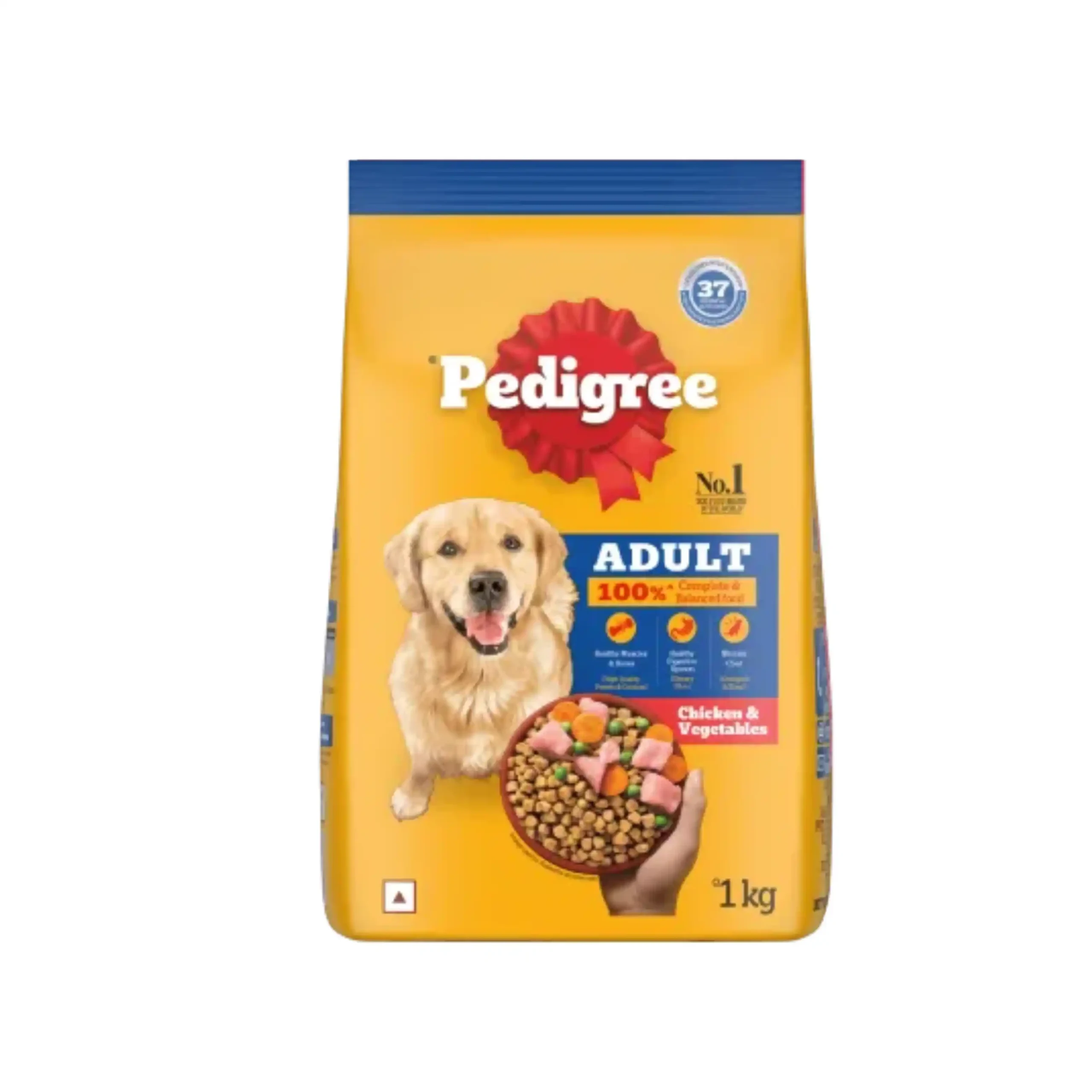 Pedigree Adult Dry Dog Food, Chicken & Vegetables