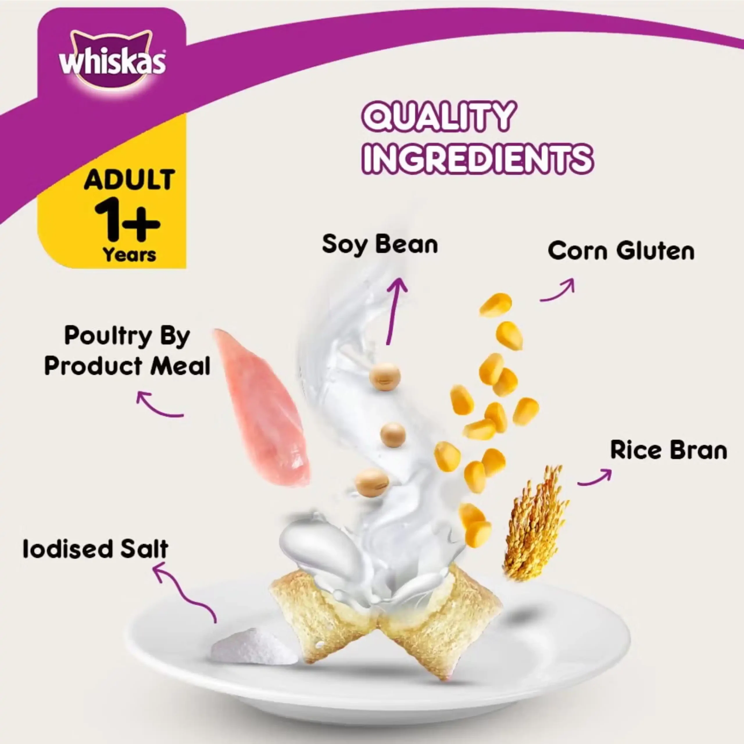 Whiskas Adult Dry Cat Food, Chicken - Image 8