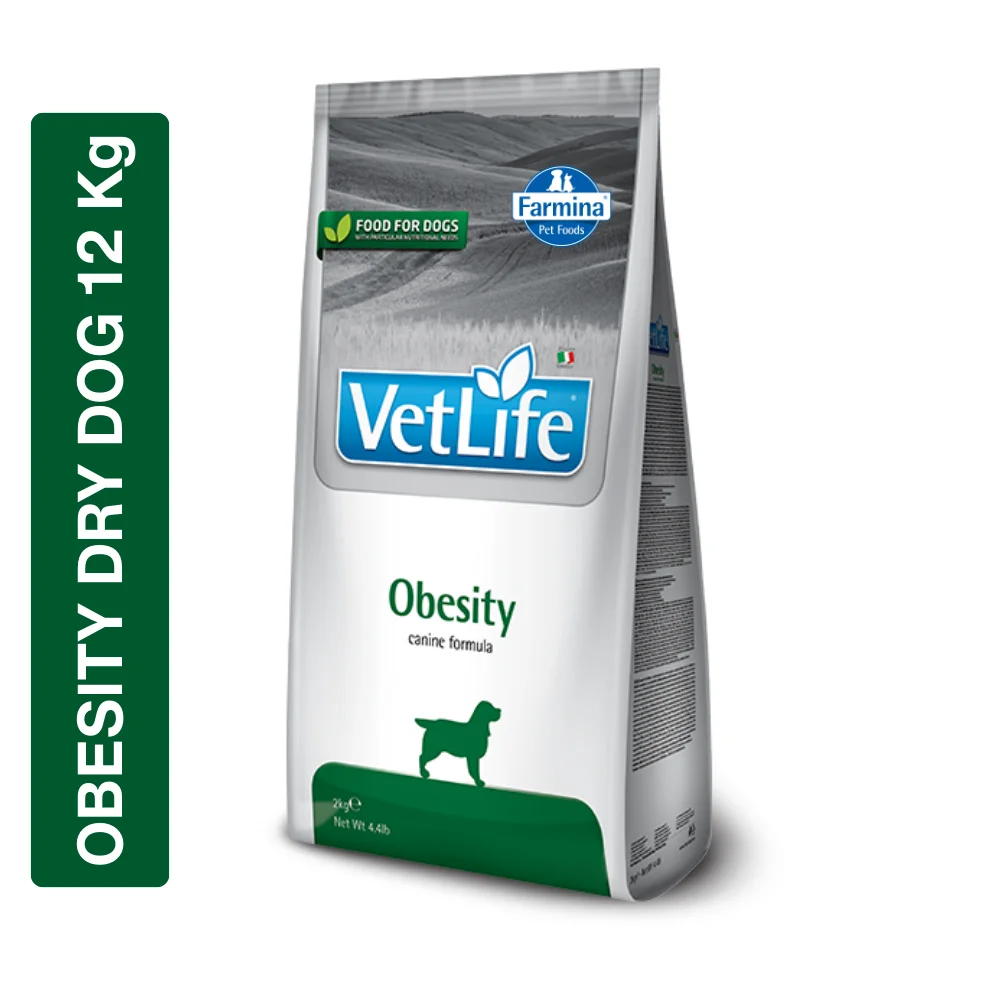 Farmina VetLife Obesity Canine Formula Dry Dog Food - Image 3