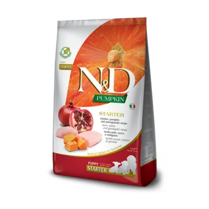 Farmina N&D Chicken, Pumpkin & Pomegranate Recipe Starter Dry Dog Food