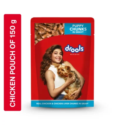 Drools Puppy Chicken Chunks Pouch 150 g