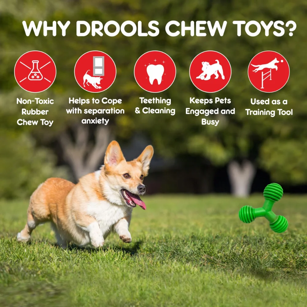 Drools Trio Bolt Dog Toy - Image 5
