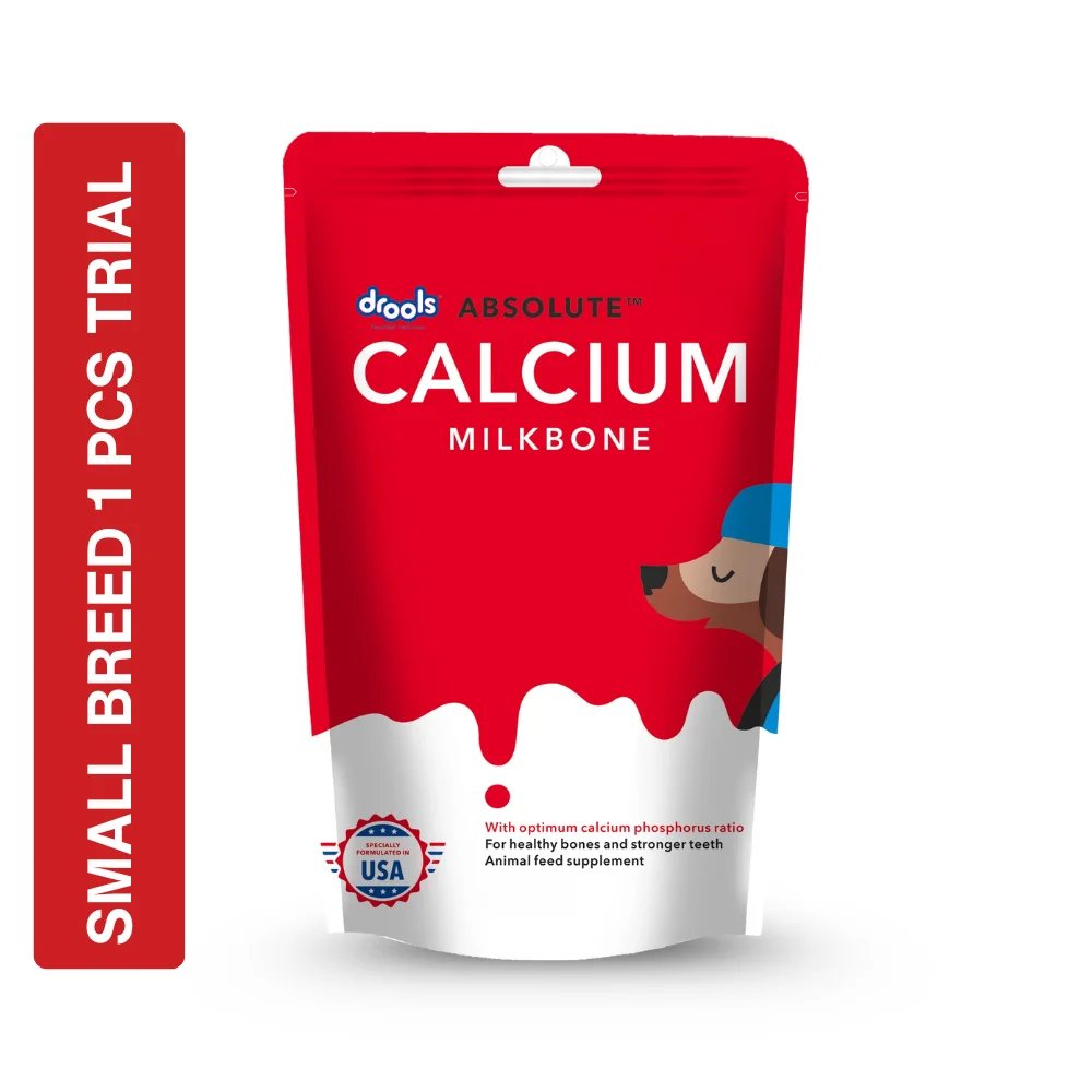 Drools ABS Calcium Milk Bone Small Breed1pcs Trail Pack