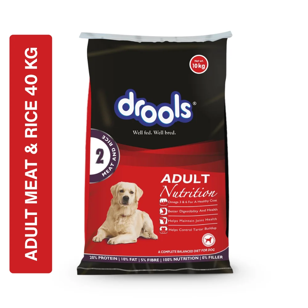 Drools Meat & Rice Adult Dog Dryfood - Image 4