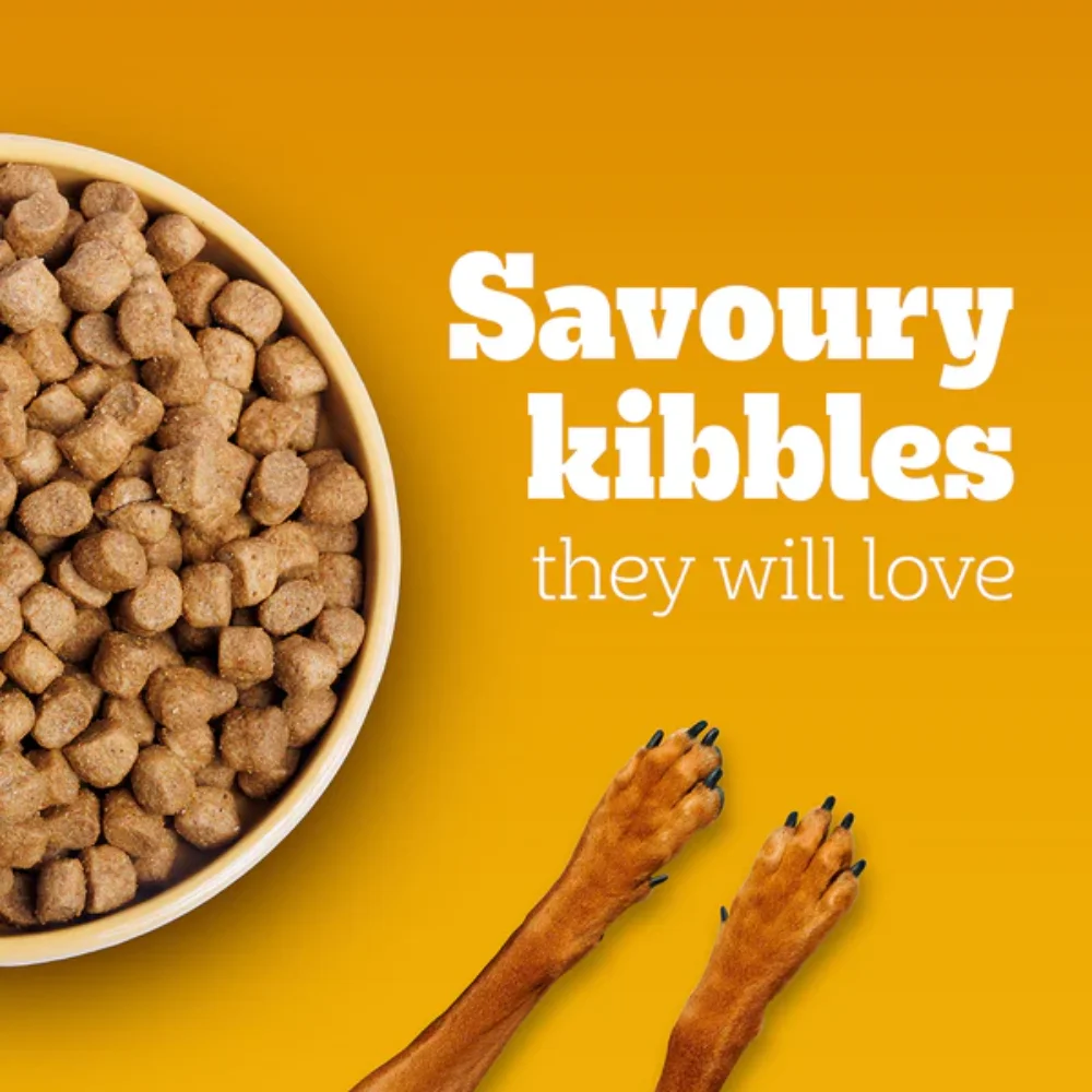 Pedigree Adult Dry Dog Food, Meat & Rice - Image 5