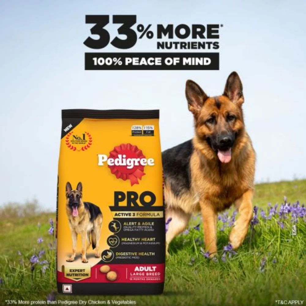 Pedigree PRO Adult Dry Dog Food for Large Breed Active Dog - Image 9
