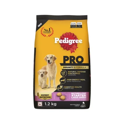 Pedigree PRO Mother & Pup Starter Large Breed, Dry Dog Food for Pregnant/Lactating Mothers & Pups