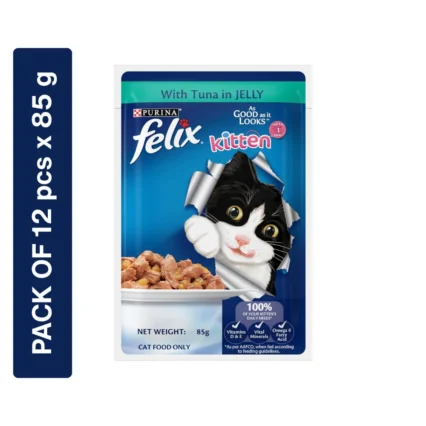 Purina Felix Tuna with Jelly Kitten Wet Food