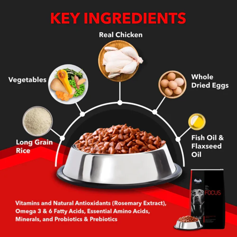 Drools Focus Adult Super Premium Dry Dog Food - Image 6