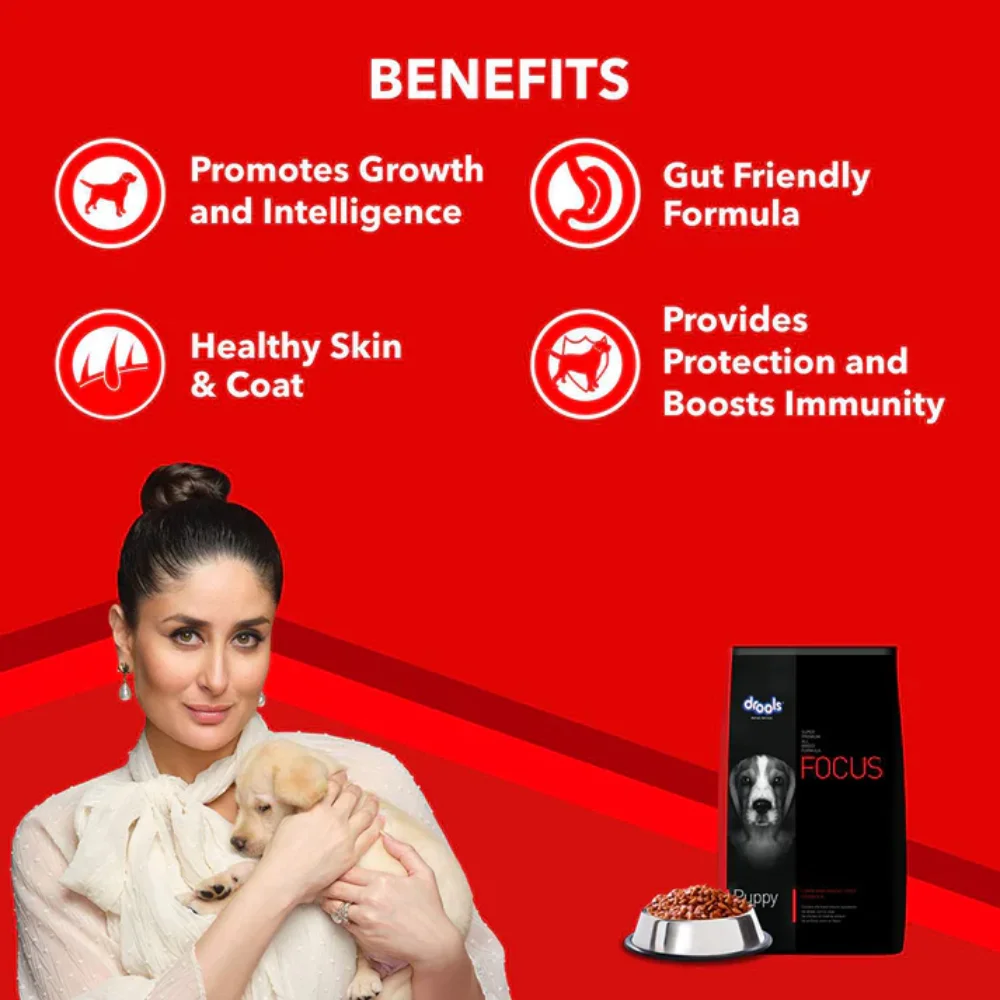 Drools Focus Puppy Super Premium Dry Dog Food - Image 7