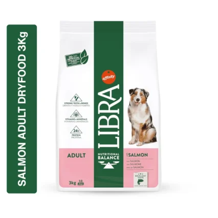 Libra Salmon Adult Dog Dryfood 3 kg