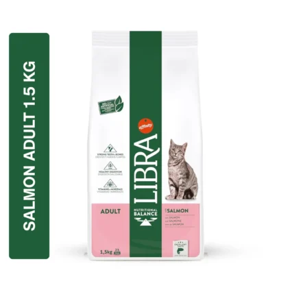 Libra Salmon Adult Cat Dryfood 1.5 kg