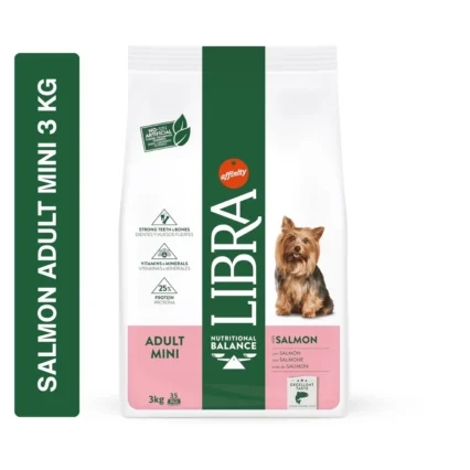 Libra Salmon Adult Mini Dog Dryfood 3 kg