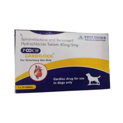 Pooch Cardilock 40/5mg 10 Tablets