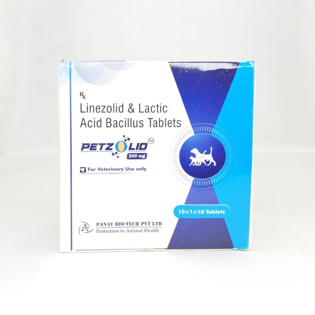 Petzolid 300mg 10 Tablets