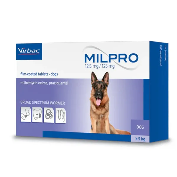 Milpro Dog Over 5 kg 2X2 Tab