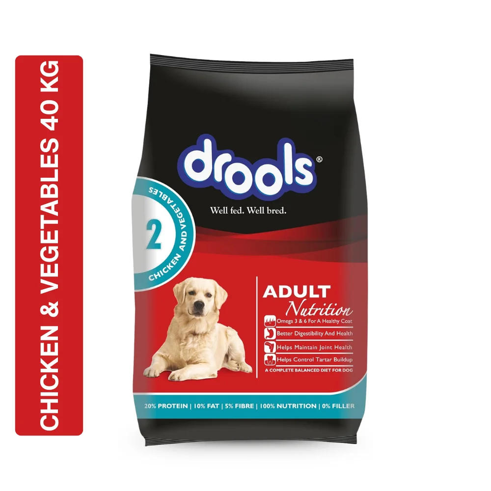 Drools Chicken & Vegetable Adult Dog Dryfood - Image 4