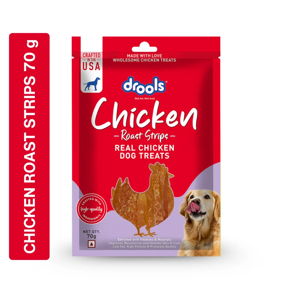 Drools Chicken Roast Strips