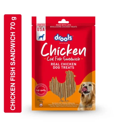 Drools Chicken Cod Fish Sandwich