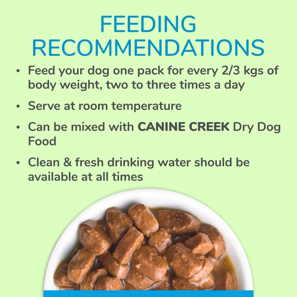 Canine Creek Adult Wet Dog Food 70gm - Image 4